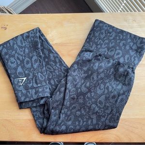 Gymshark adapt leopard camo leggings size M